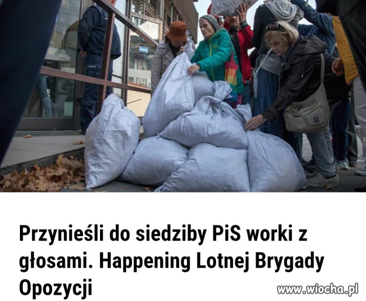 Policzcie dobrze głosy z worka