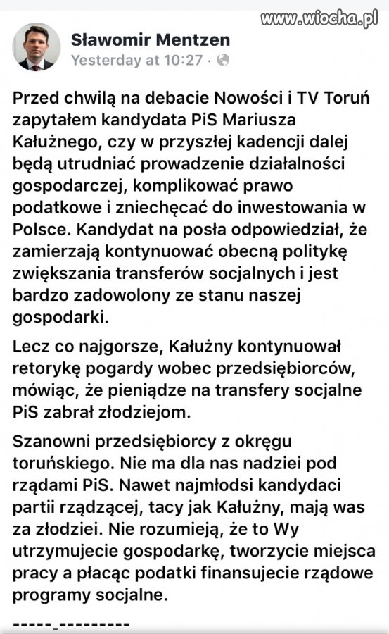 Z pozdrowieniami dla wszystkich złodziei w PL 