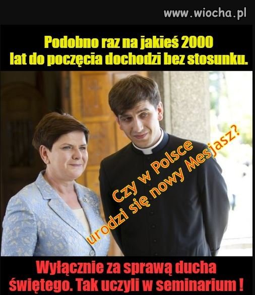 A w seminarium uczyli...