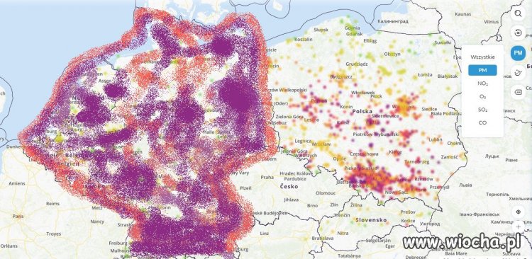 Jakość powietrza po przeanalizowaniu zużycia węgla