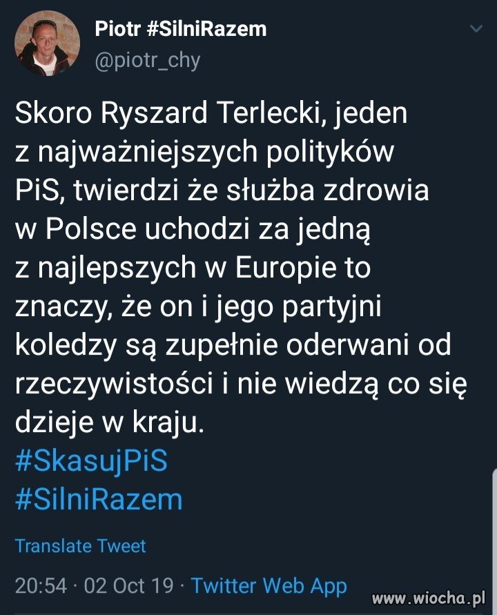 Służba Zdrowia najlepsza w Polsce 
