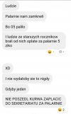 Poszedł zapłacić do sekretariatu