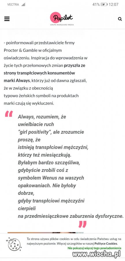 Gdy się krwawi z fiu.a, to chyba trzeba do lekarza
