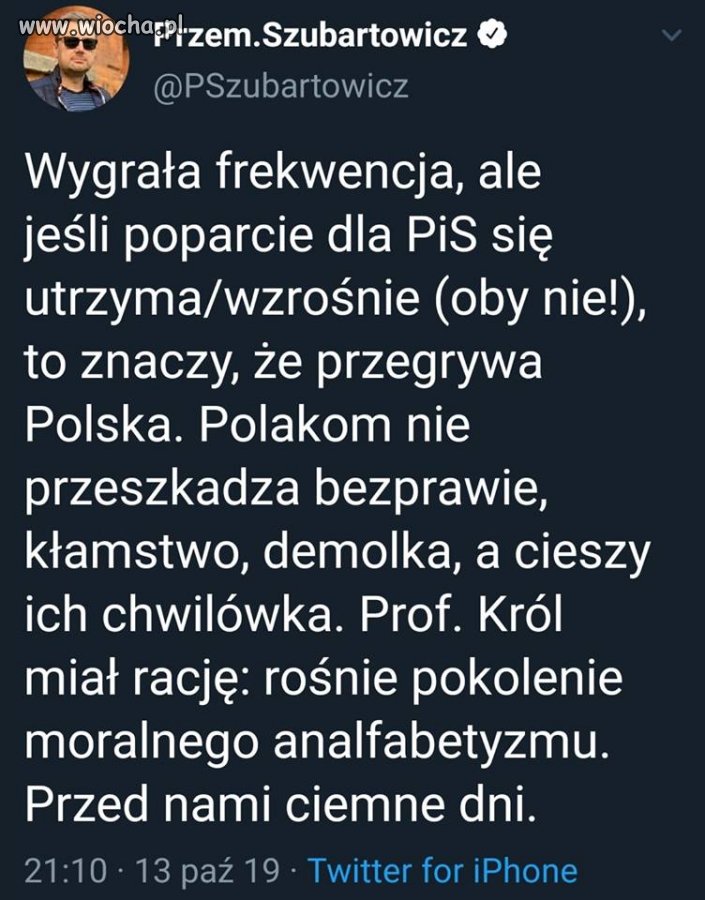Najlepsze jest to,że kogo by się spytać