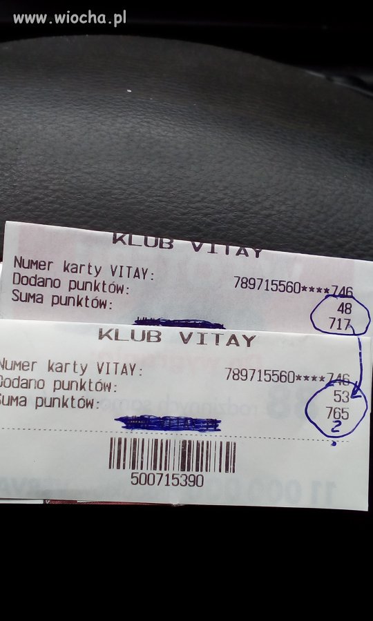 Jak nas przewalają na punktach vitaj