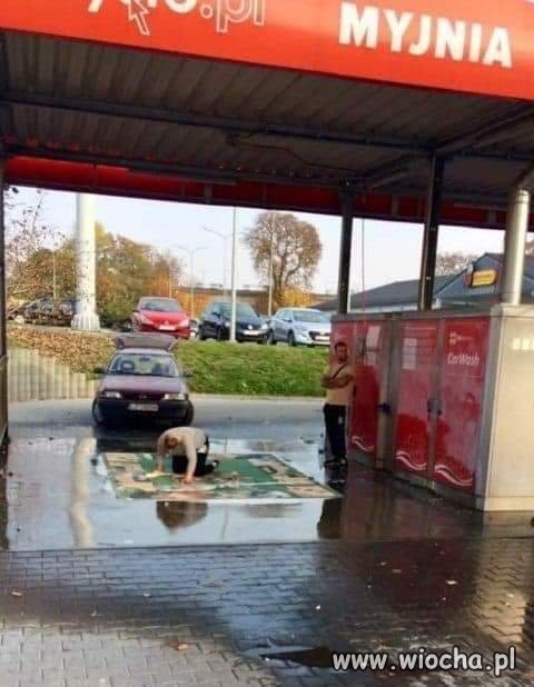 Gdy wjeżdzasz na myjnie w Toruniu