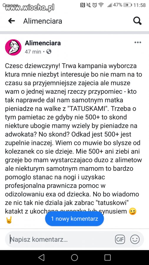 Chyba madka karyna to pisała haha