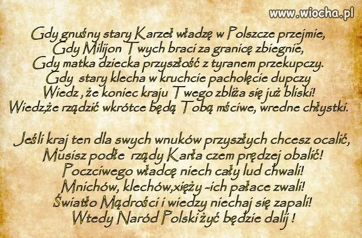 Ze starej księgi 