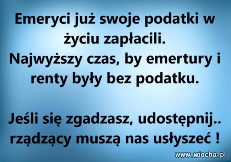 Obawiam się, że ta banda jest głucha na głosy tych
