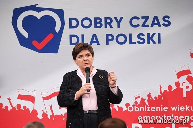 Beata Szydło zapowiedziała, że założy koło gospodyń