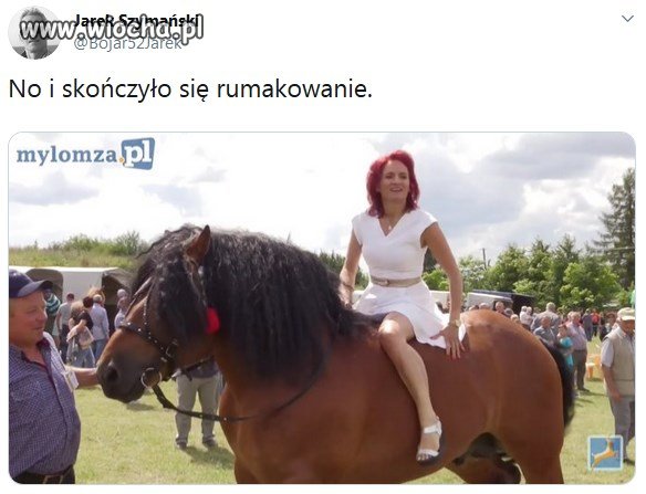 Skończyło się rumakowanie