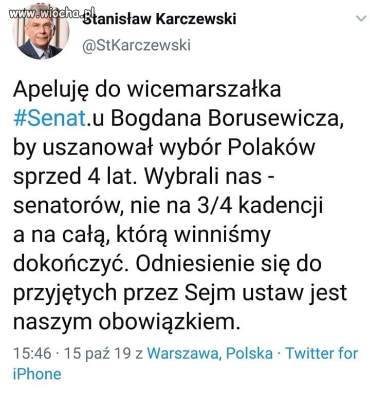 Żal opuścić willę w Warszawie