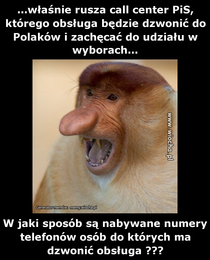 ...właśnie rusza call center PiS, którego obsługa