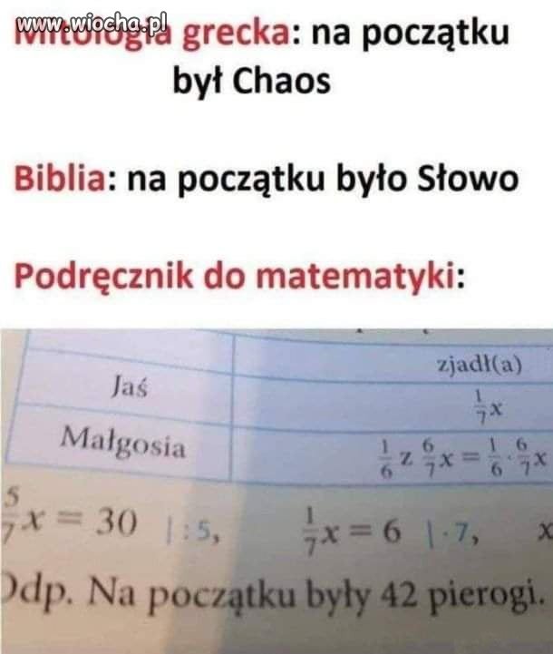 Na początku