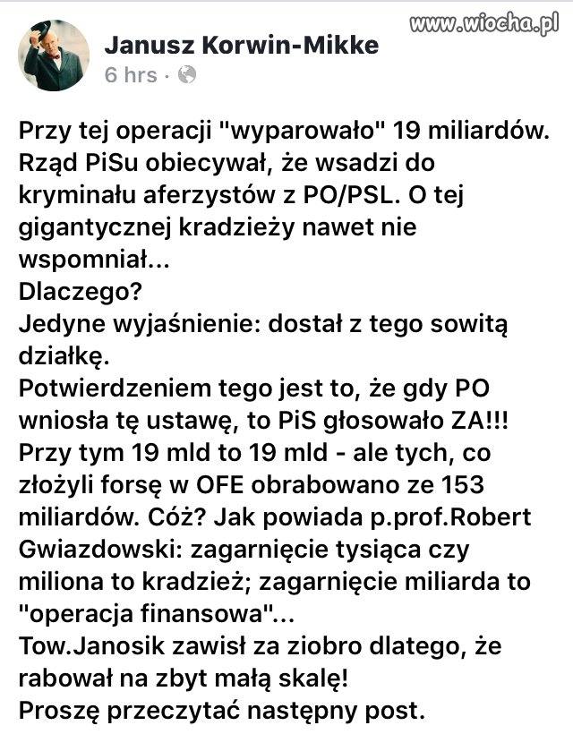 Kradzież pieniędzy z OFE. 
