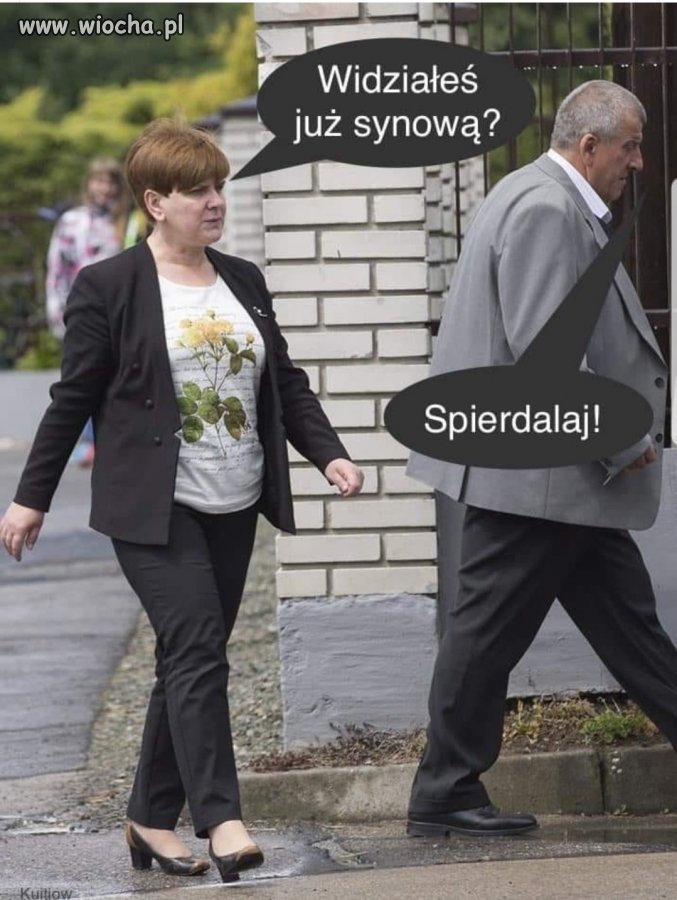 Z cyklu dylematy teściów 