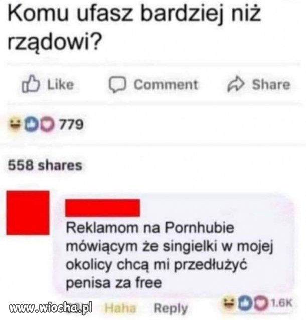 Zaufanie do rządu 