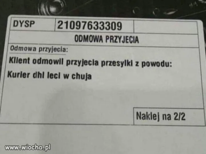 Lepiej bym chyba tego nie ujął 