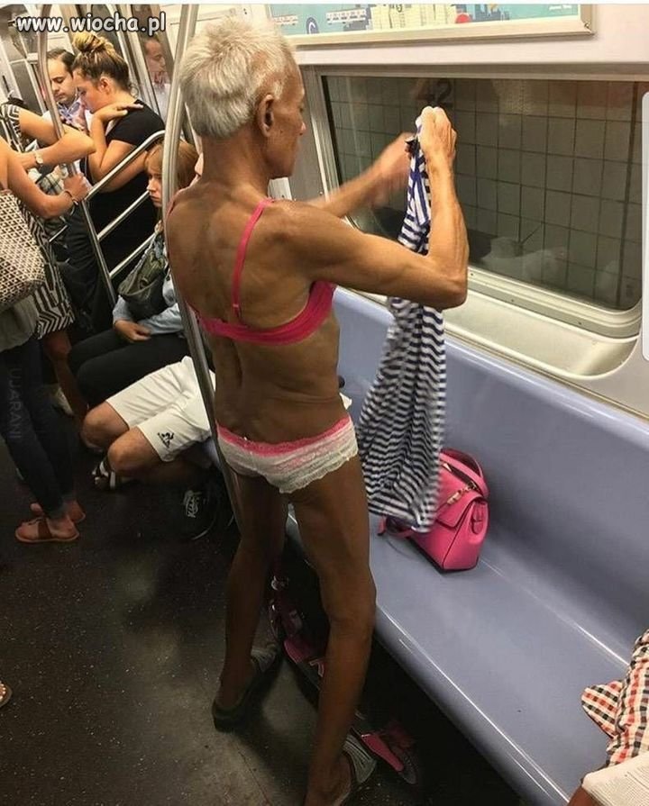 Zwykły poranek w metrze