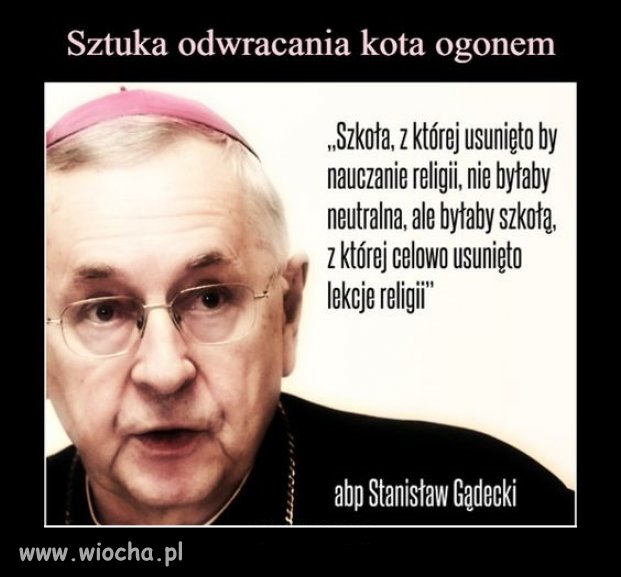 Logika paranoika. Był u Jarka na szkoleniu ?