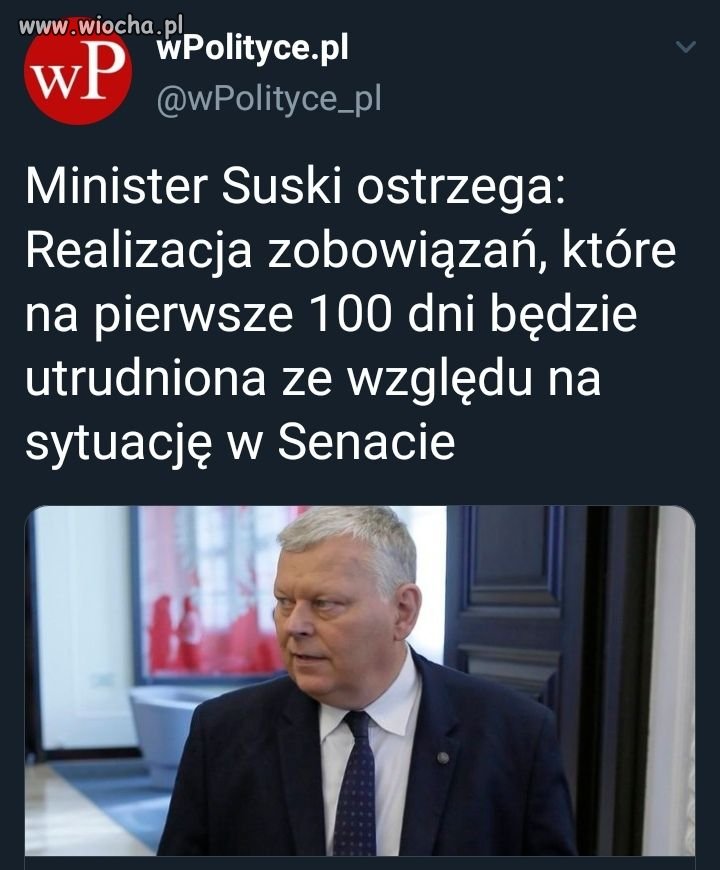 Nowe wymówki na tą kadencję są już gotowe