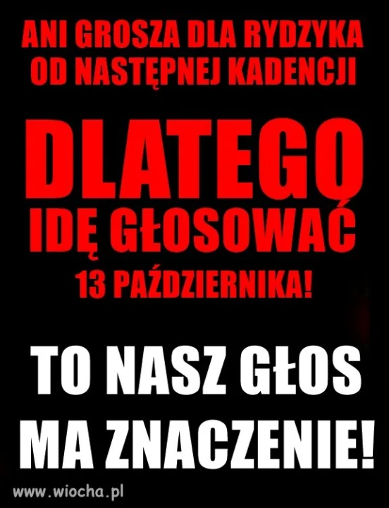 Głosuj mądrze ...