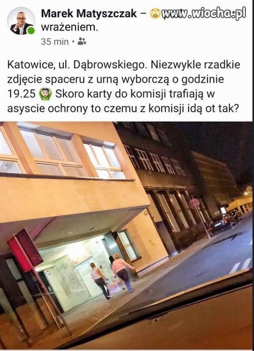 Urna na spacerku