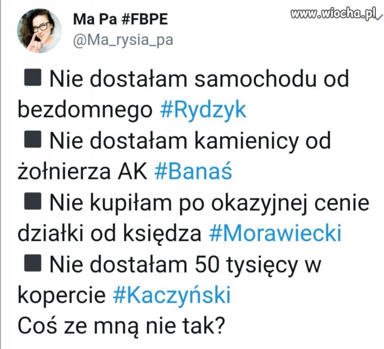 Czy coś nie tak