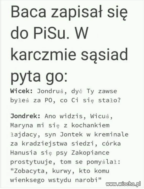Dobrze kombinuje.