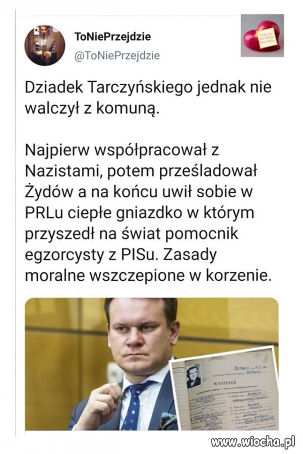 Wybrał z dokumentów IPN