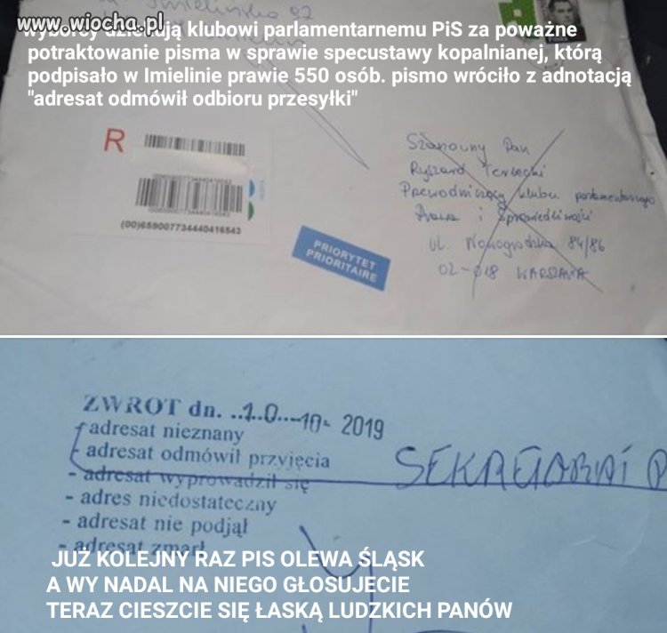 Ślązak zrobił swoje ,Ślązak może odejść