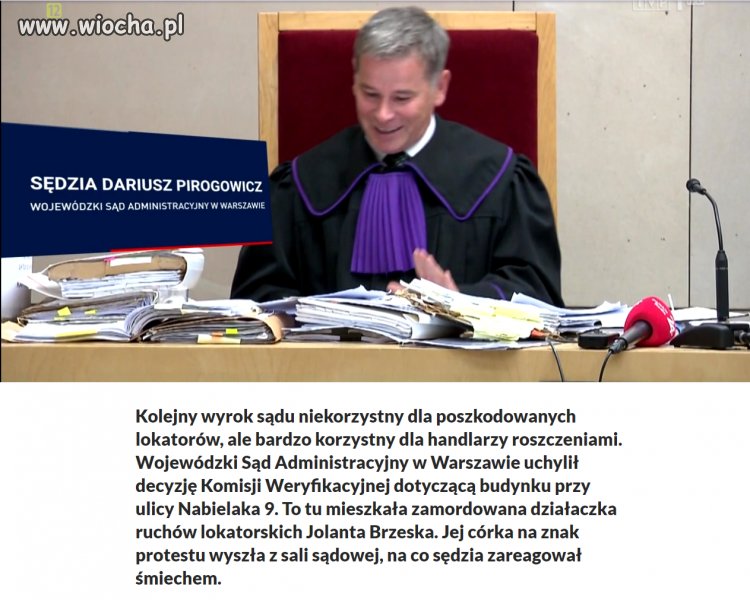 Pajac, a nie sędzia