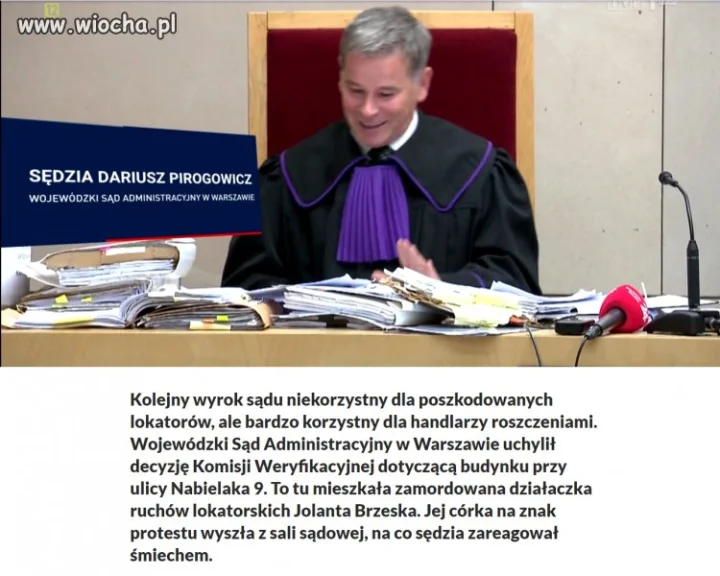 Pajac, a nie sędzia