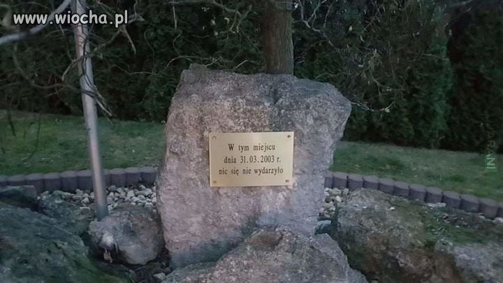 Pomnik na miarę naszych możliwości