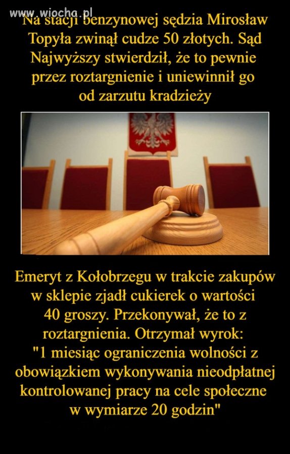Sprawiedliwość ma wiele twarzy 