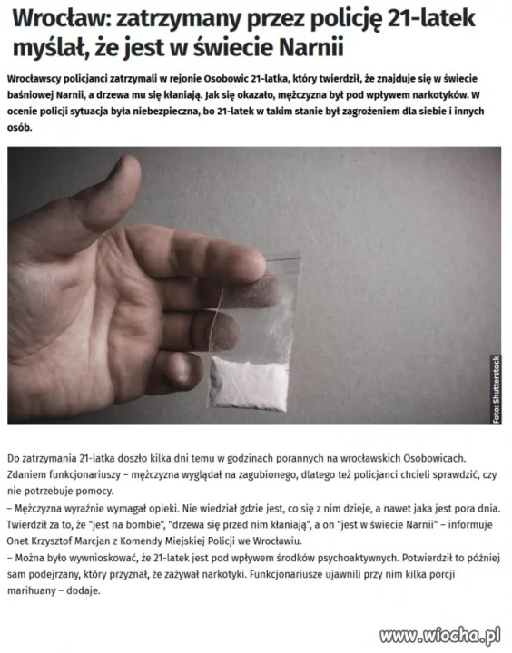 Te dzisiejsze trafki...
