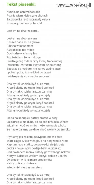 Ówczesny hit Januszy i Grażyn