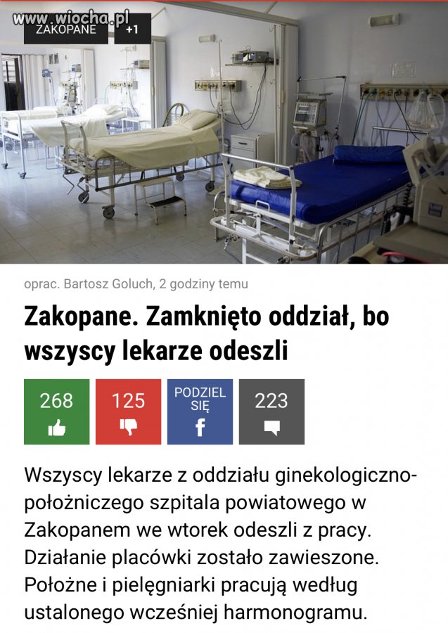 Z cyklu reforma służby zdrowia według PiS 