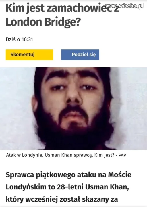 Kim był zamachowiec?