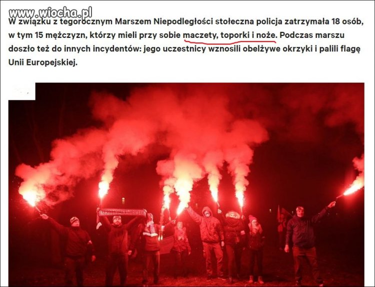 Echa Marszu Niepodległości