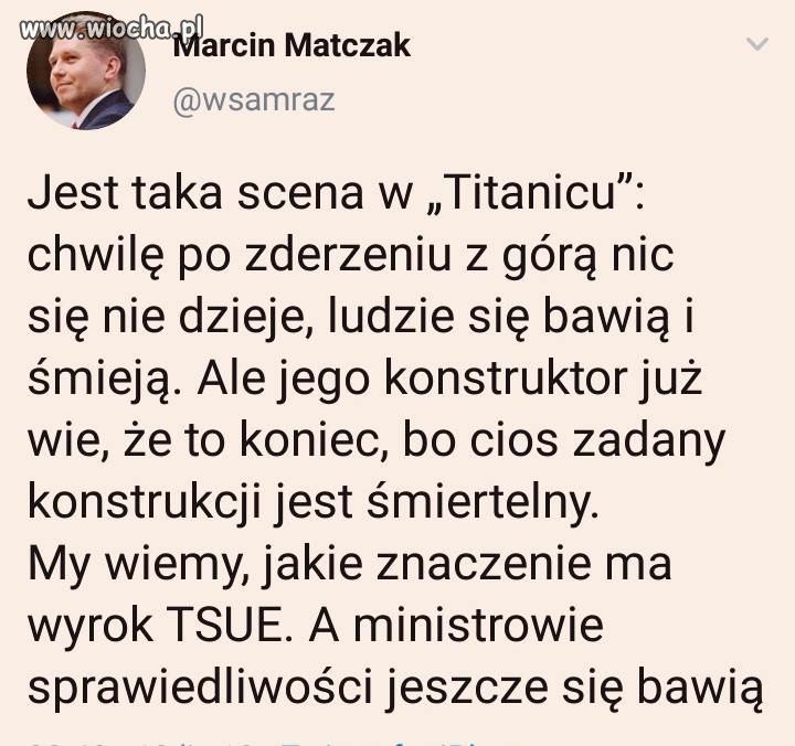 Nie dla wszystkich z PiS starczy szalup... 