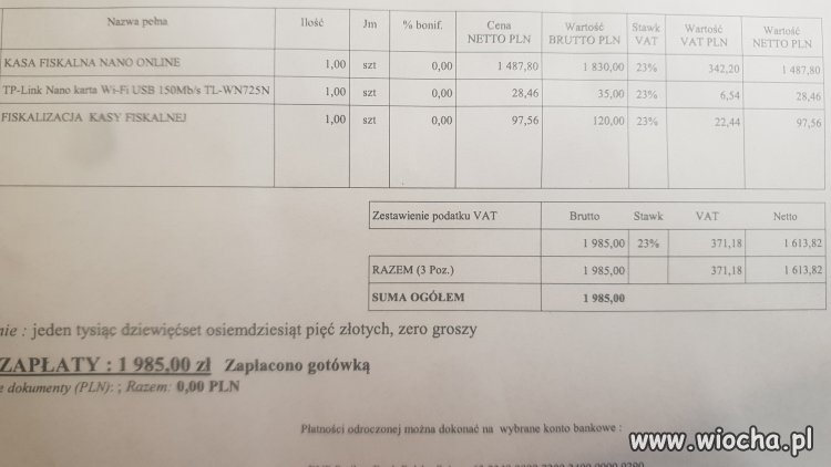 Kaczorze wisisz mi 1300zł bo to ty wymyślasz.Stara