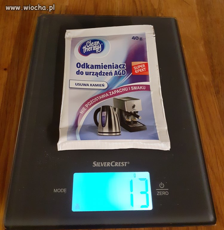 Tak nas oszukuje producent...