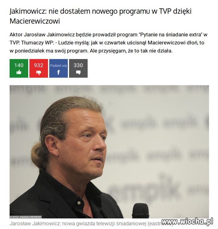 "Gwiazda" w sam raz do TVpis