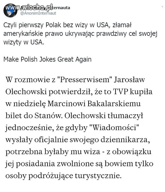 Oszukali służby USA