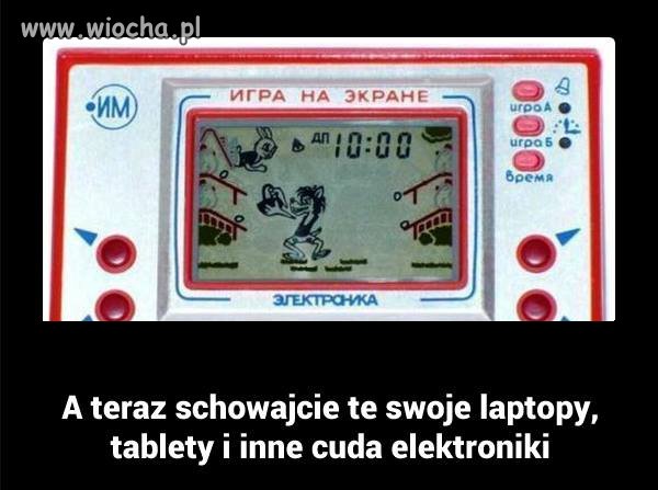 To był sprzęt 