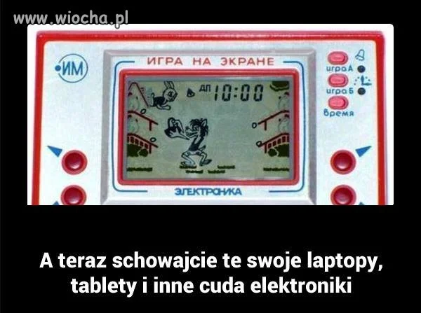 To był sprzęt 