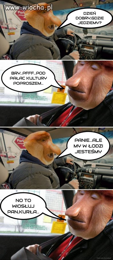 Taksówkarz z Łodzi