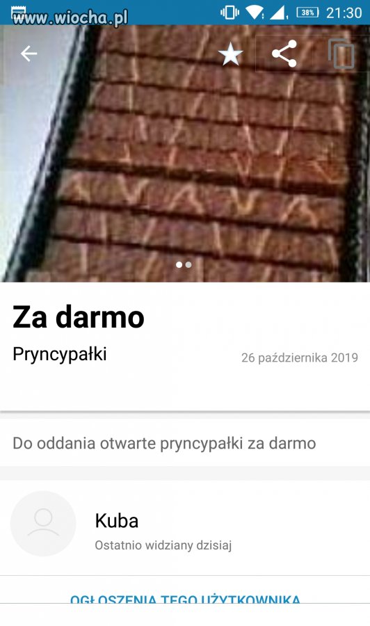 Taka sytuacja w Łomiankach, ktoś ma ochotę?