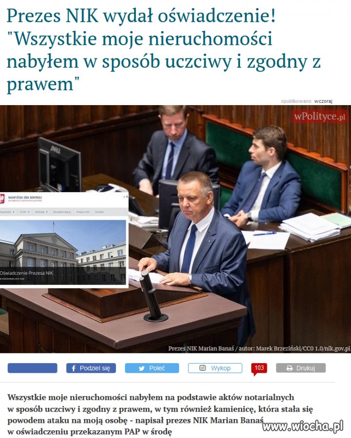 Prawicowe już napisali